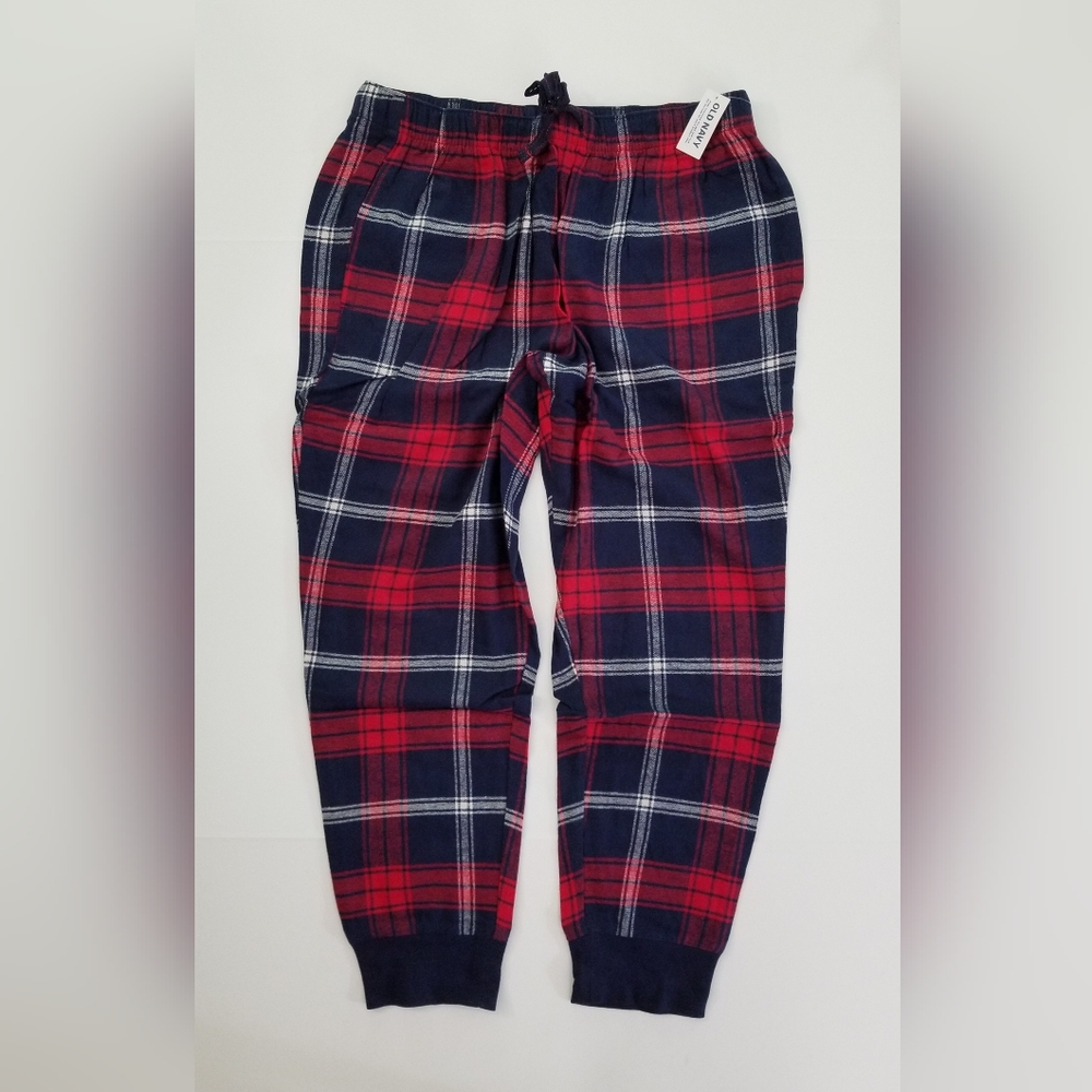 🆕 OLD NAVY Flannel Joggers Pajama Pants / LARGE